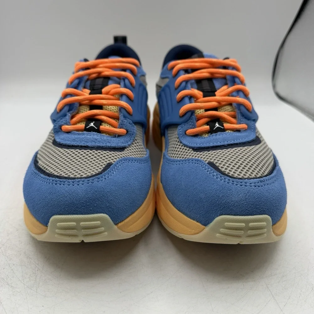 Nike Jordan Trunner O/S SP Shoes Mens Sz 9 Blue Beyond/Atomic Orange IQ5649-400